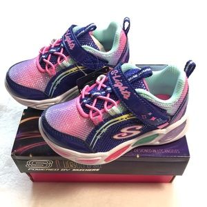 Skechers Light Up Shoes For Toddler Girls NWT